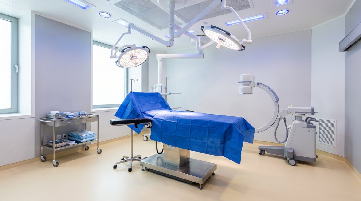 An operating theatre